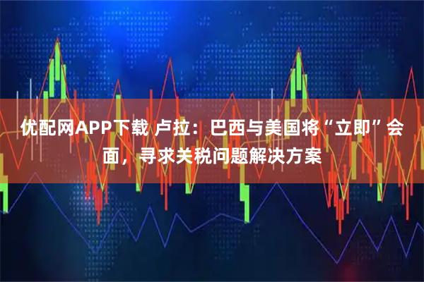 优配网APP下载 卢拉:巴西与美国将“立即”会面,寻求关税问题解决方案